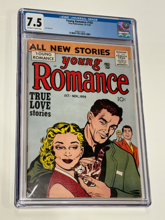 YOUNG ROMANCE #102 CGC 7.5