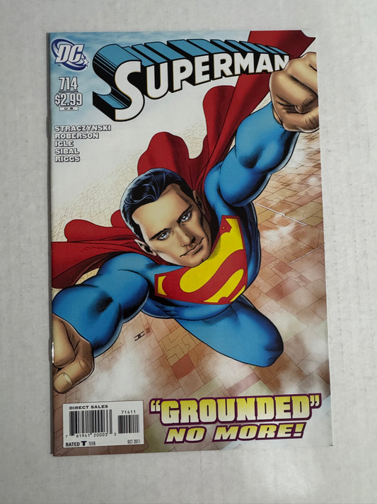 SUPERMAN #714 NM- John Cassaday Cover