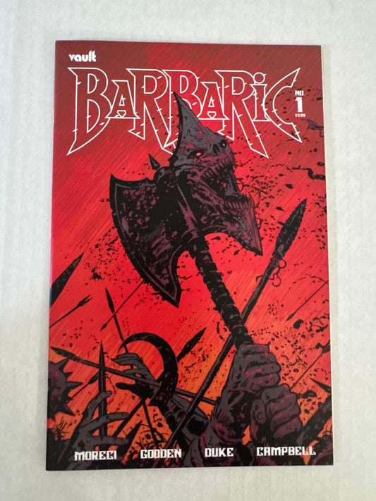 BARBARIC #1 NM- B Hixon Variant