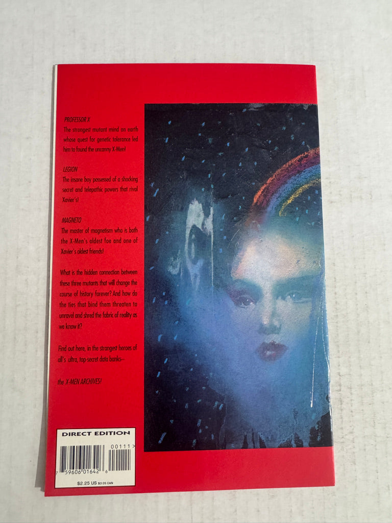 X-MEN ARCHIEVES Legion #1 NM Bill Sienkiewicz Cover