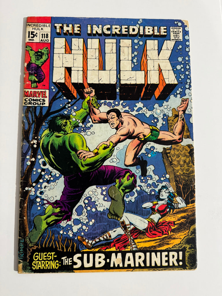 INCREDIBLE HULK #118 GD