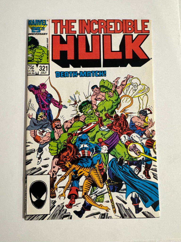 INCREDIBLE HULK #321 NM