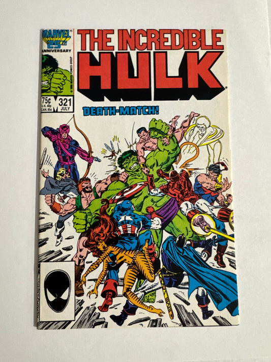 INCREDIBLE HULK #321 NM