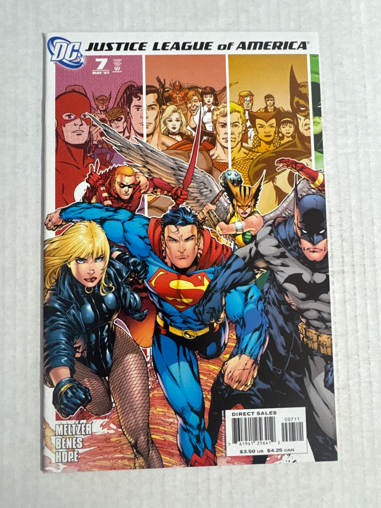 JUSTICE LEAGUE OF AMERICA #7 Vol 2 NM Ed Benes A Cover