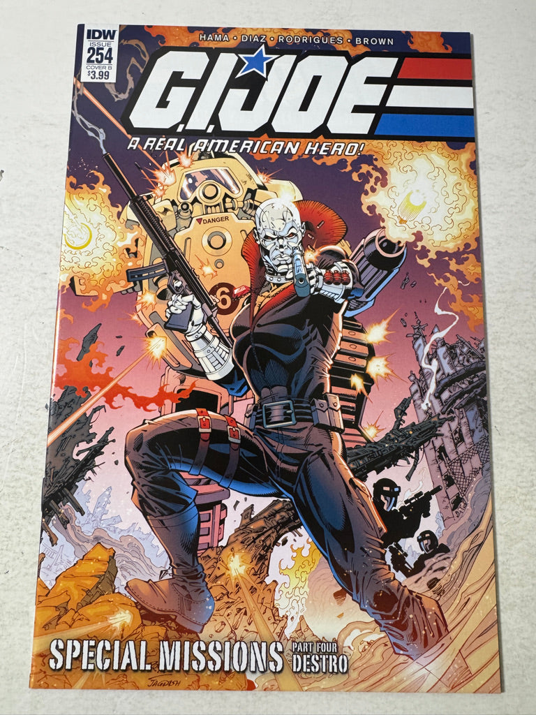 GI JOE A Real American Hero #254 FN John Royle B Variant