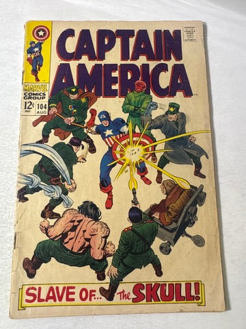 CAPTAIN AMERICA #104 GD