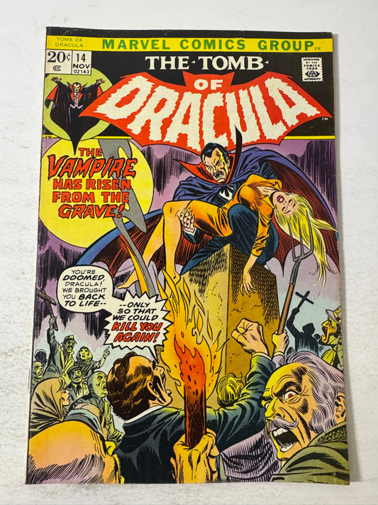 THE TOMB OF DRACULA #14 VG/FN