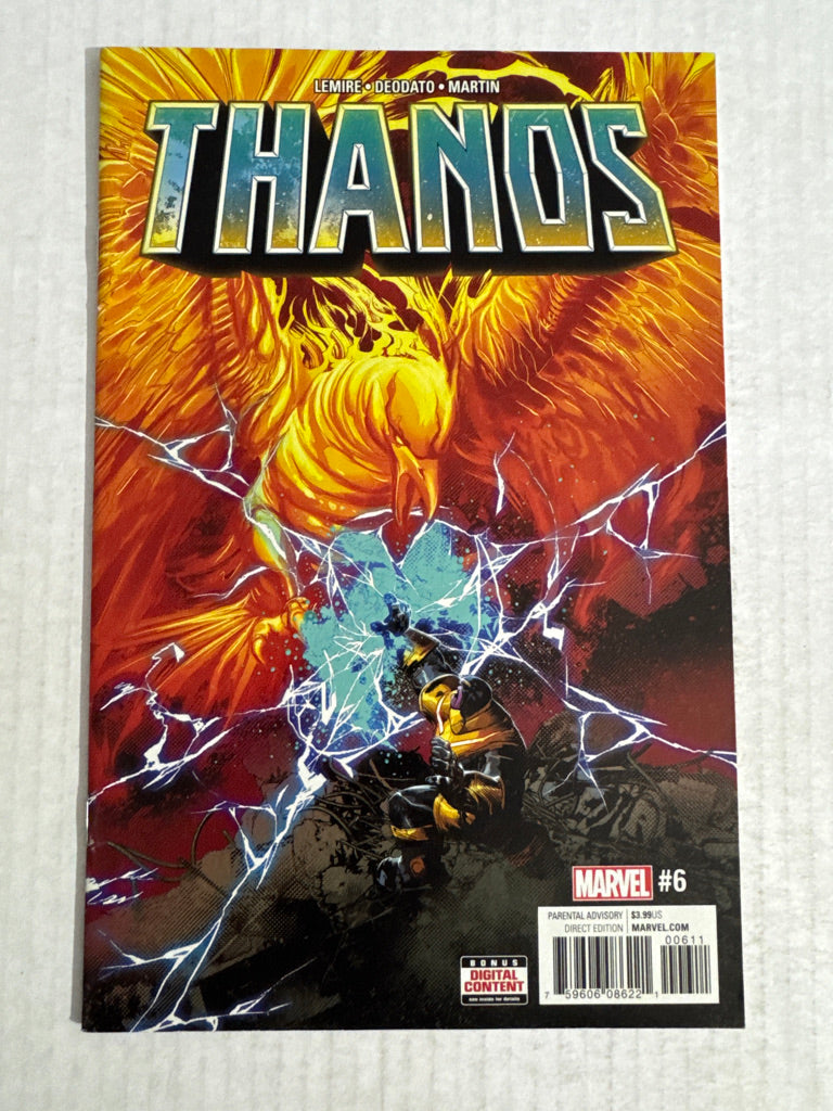 THANOS #6 Vol 2 VF+ Mike Deodato Jr Cover
