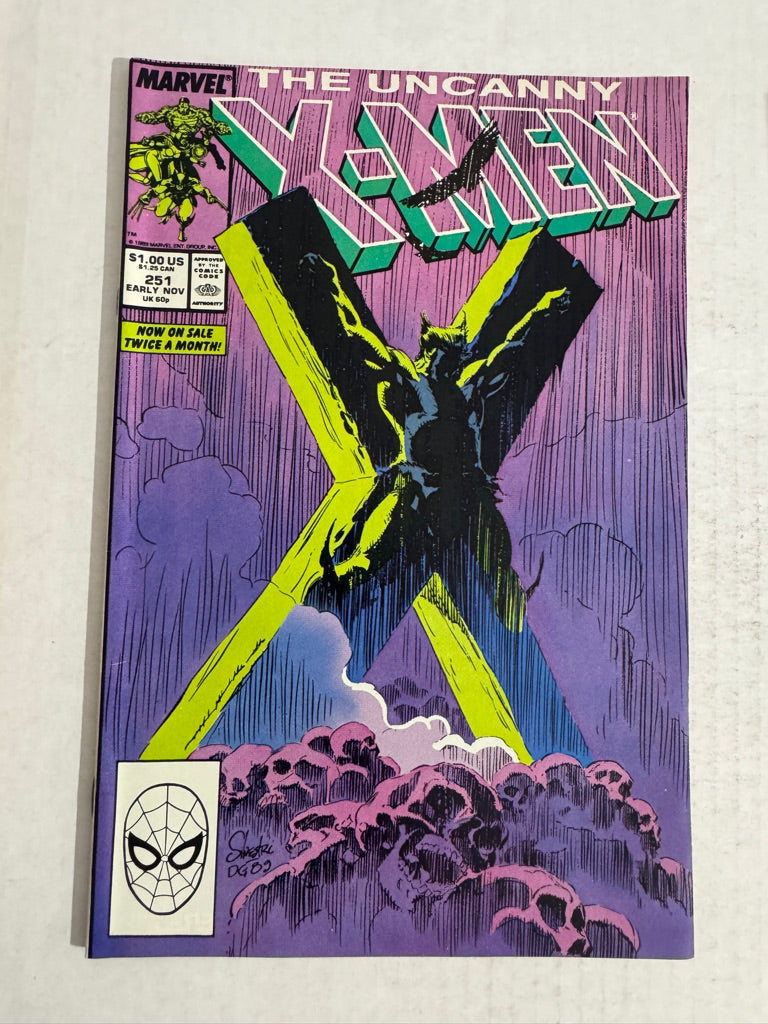 UNCANNY X-MEN #251 NM Marc Silvestri Cover