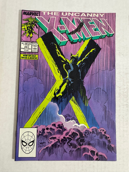 UNCANNY X-MEN #251 NM Marc Silvestri Cover