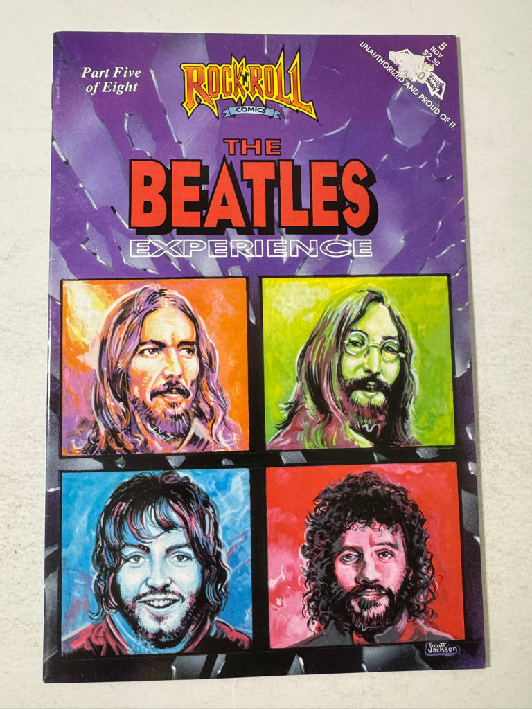ROCK N ROLL COMICS THE BEATLES EXPERIENCE #5 FN-