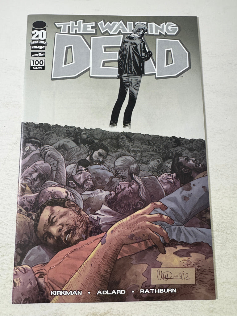 THE WALKING DEAD #100 NM Charlie Adlard Wrap Variant 1ST APPEARANCE