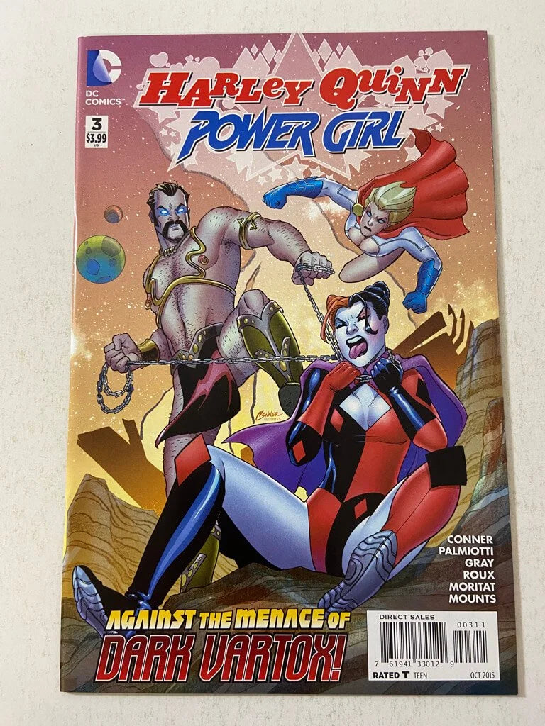 HARLEY QUINN POWER GIRL #1-6 NM Set