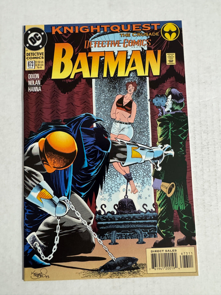 DETECTIVE COMICS #673 NM Kelley Jones Cover