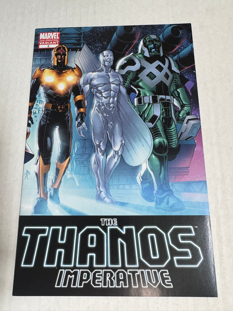 THANOS IMPERATIVE #3 NM 2nd Print Wrap Variant