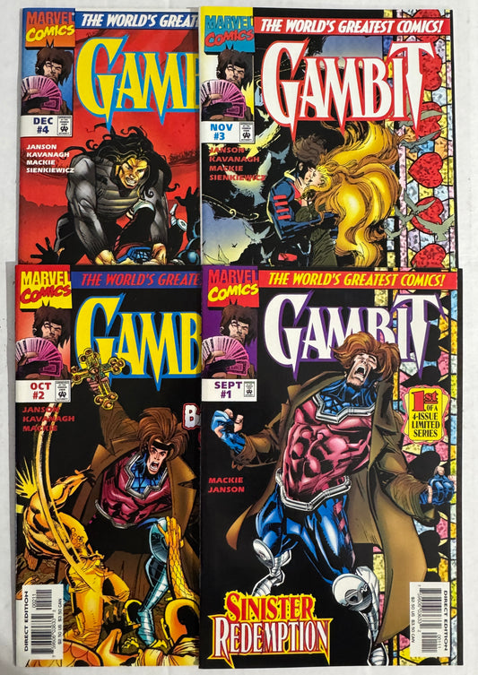 GAMBIT #1-4 Vol 2 NM SET