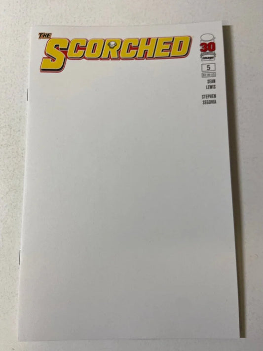 THE SCORCHED #5 NM Blank Variant