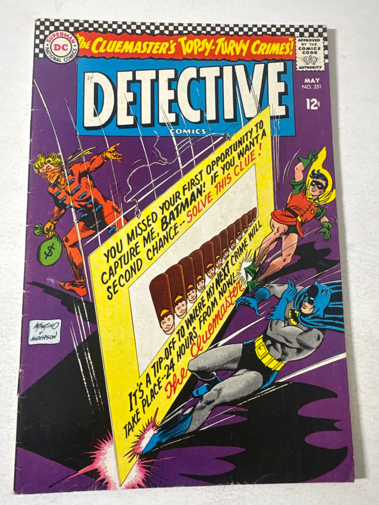 DETECTIVE COMICS #351 VG+ 1st APPEARANCE