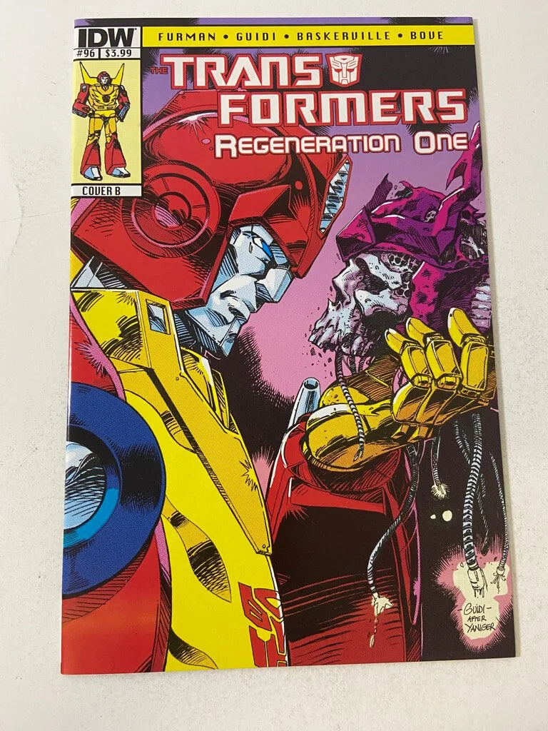 TRANSFORMERS Regeneration One #96 NM- B Variant