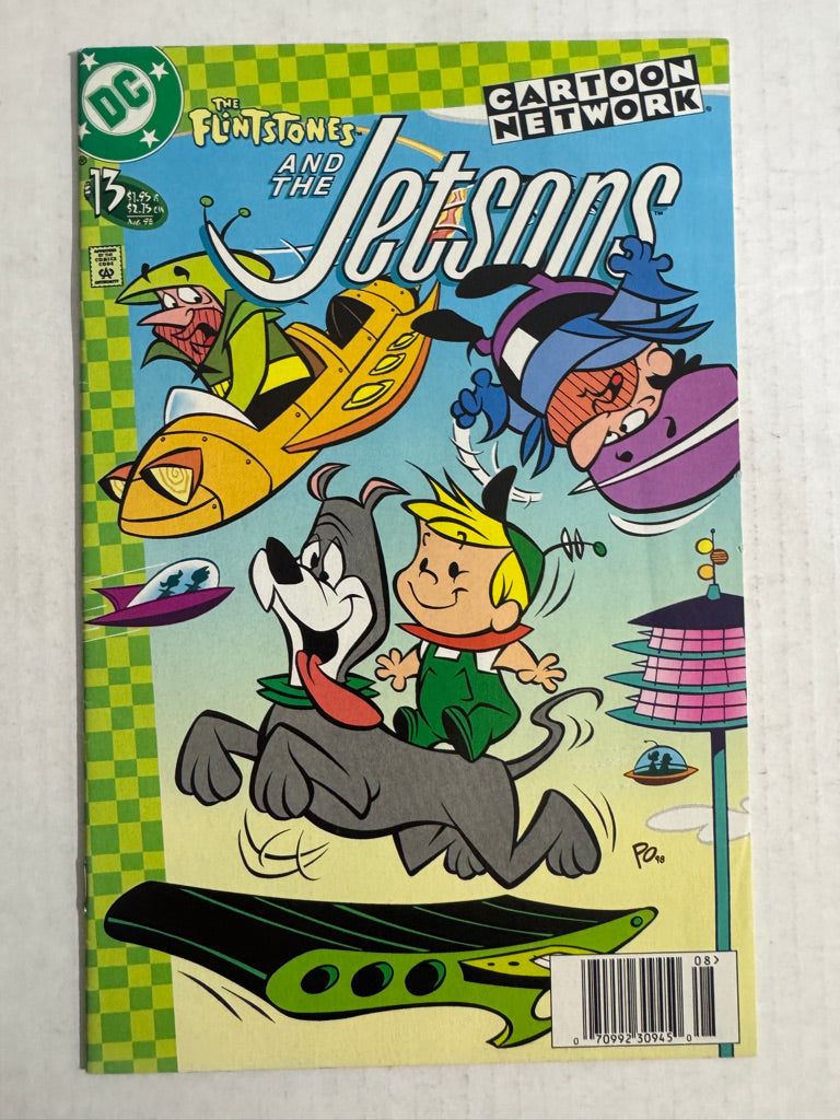 THE FLINTSTONES AND THE JETSONS #13 VF/NM NEWSSTAND