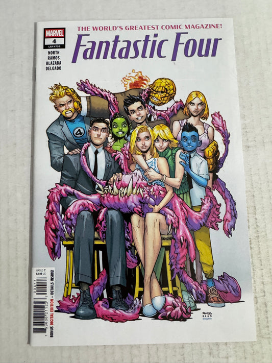 FANTASTIC FOUR #4 Vol 8 NM Humberto Ramos Cover
