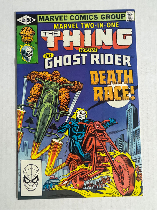 MARVEL TWO-IN-ONE #80 VF+