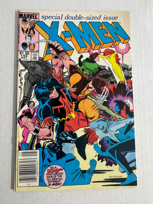 X-MEN #193 NM- 1ST APPEARANCE CANADIAN PRICE VARIANT