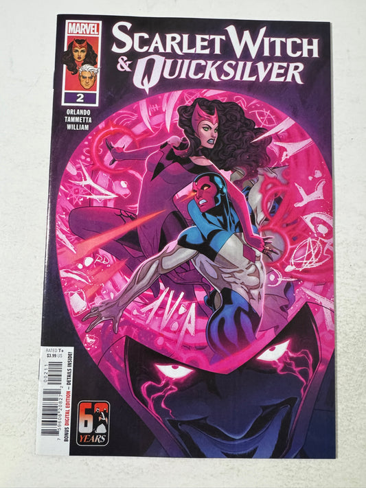 SCARLET WITCH & QUICKSILVER #2 NM