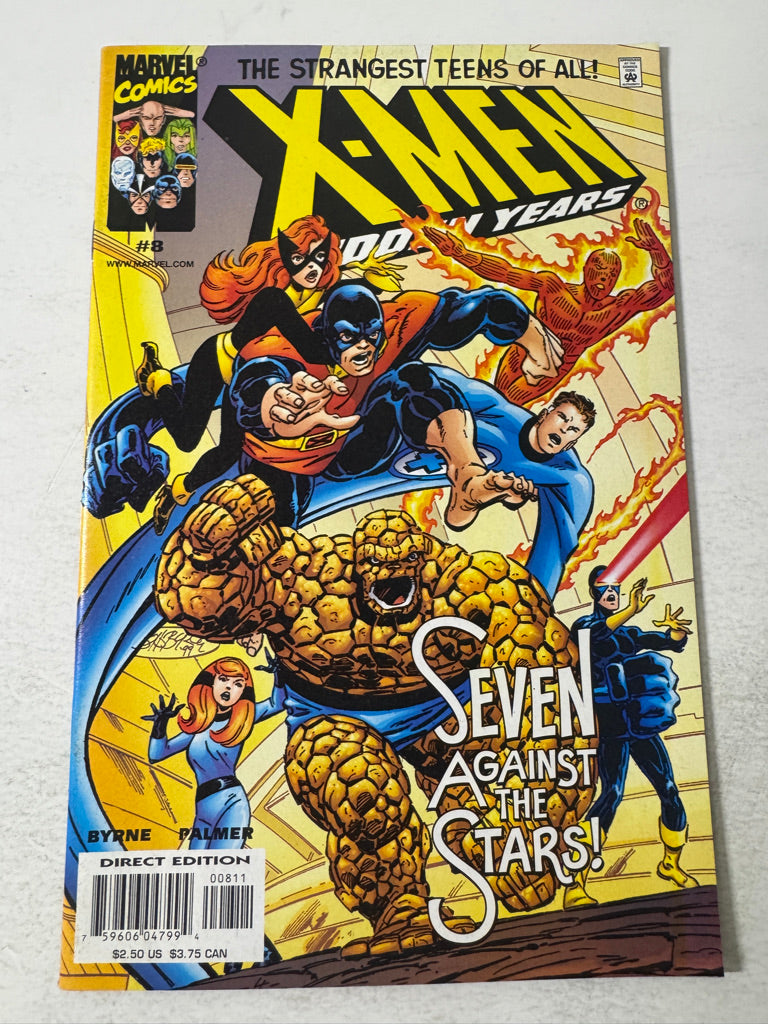 X-MEN THE HIDDEN YEARS #8 VF/NM John Byrne Cover