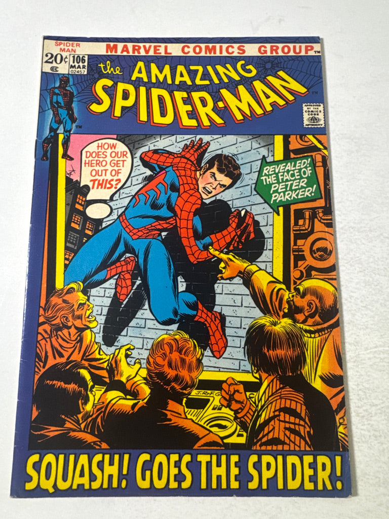 AMAZING SPIDER-MAN #106 FN-