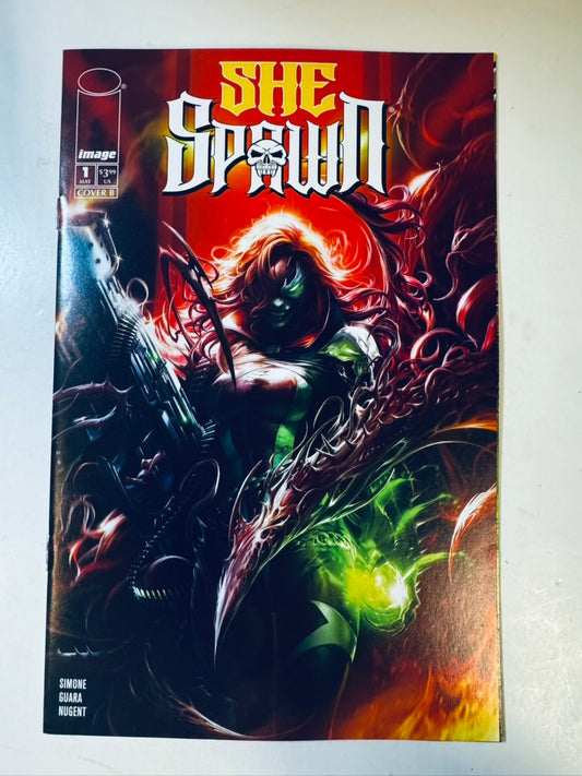 SHE-SPAWN #1 NM Cover B Francesco Mattina Variant