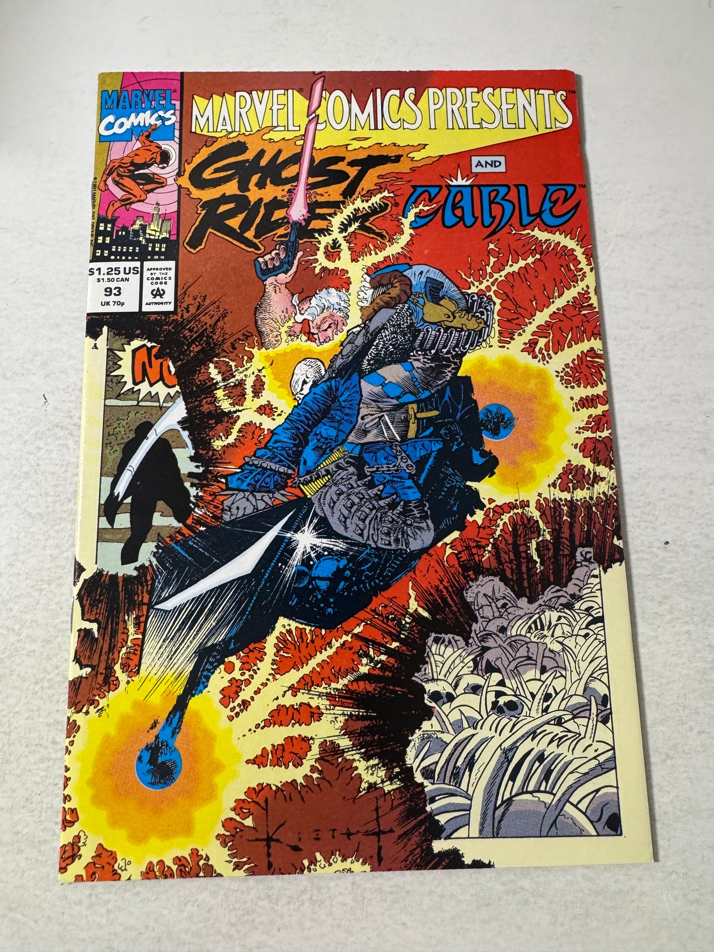 MARVEL COMICS PRESENTS #93 VF Sam Kieth Cover