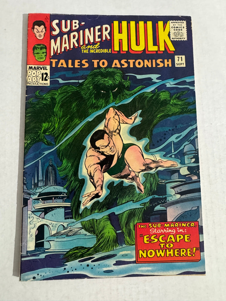 TALES TO ASTONISH #71 VG+ 1ST APPEARANCE
