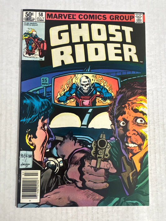 GHOST RIDER #58  Bill Sienkiewicz Cover NEWSSTAND