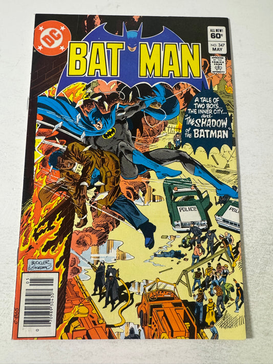 BATMAN #347 FN/VF NEWSSTAND