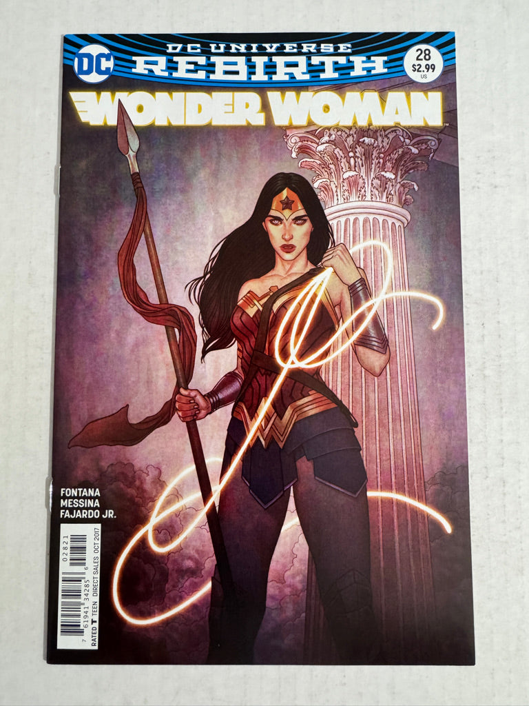 WONDER WOMAN #28 Vol 5 NM Jenny Frison Variant