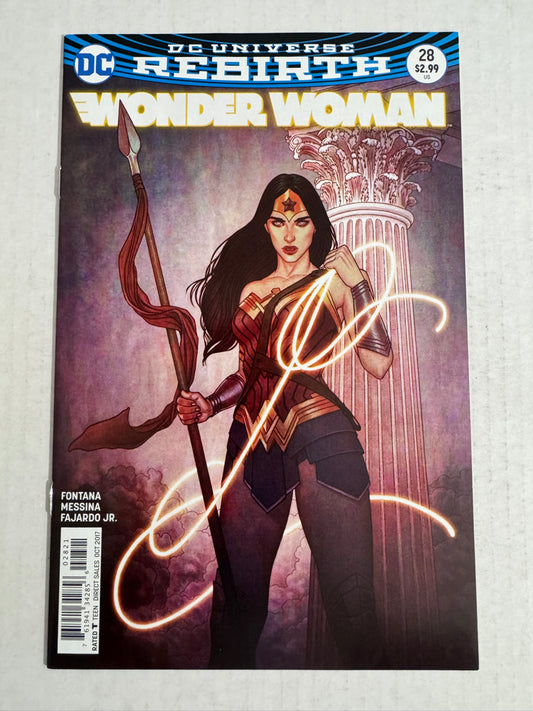 WONDER WOMAN #28 Vol 5 NM Jenny Frison Variant