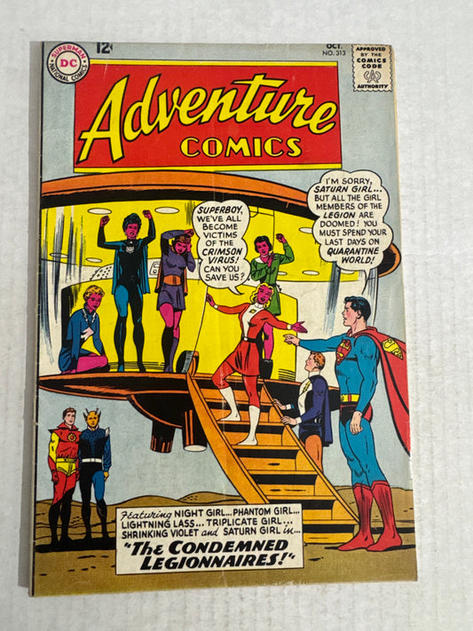 ADVENTURE COMICS #313 VG