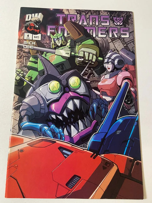 TRANSFORMERS #4 Vol 2 VF/NM B Variant