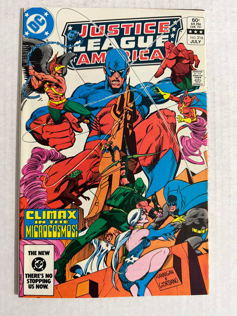 JUSTICE LEAGUE OF AMERICA #216 NM