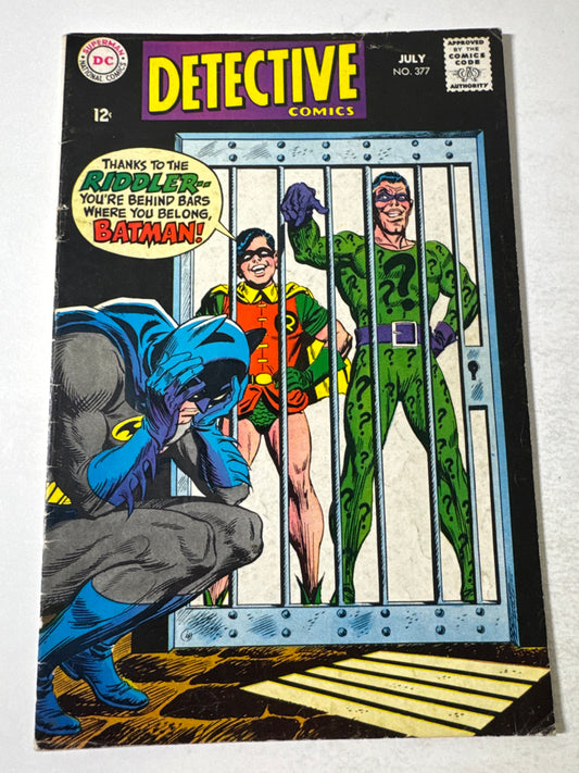 DETECTIVE COMICS #377 VG