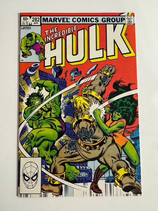 INCREDIBLE HULK #282 NM
