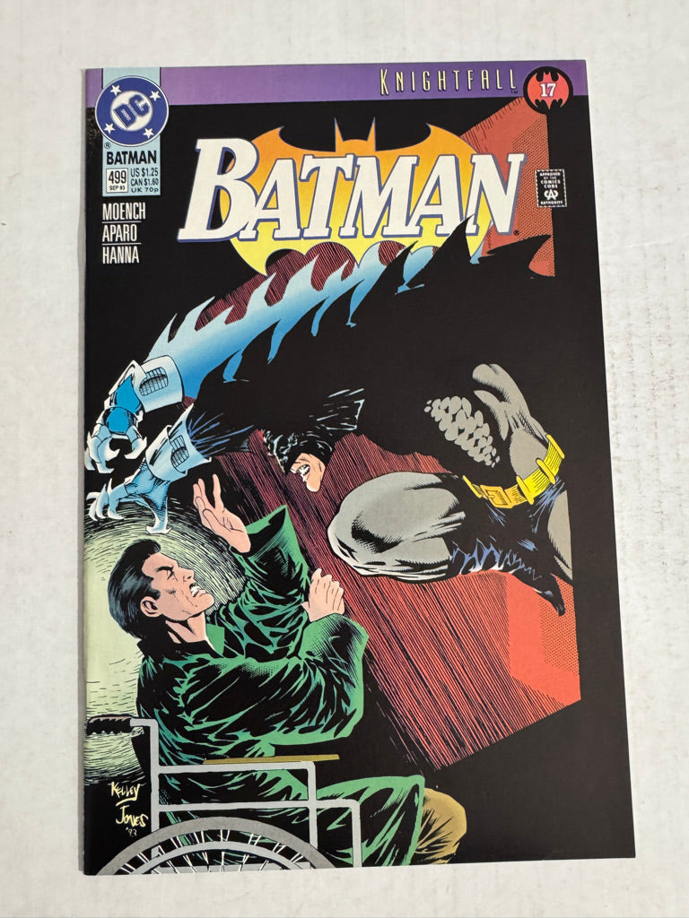 BATMAN #499 Kelley Jones Cover