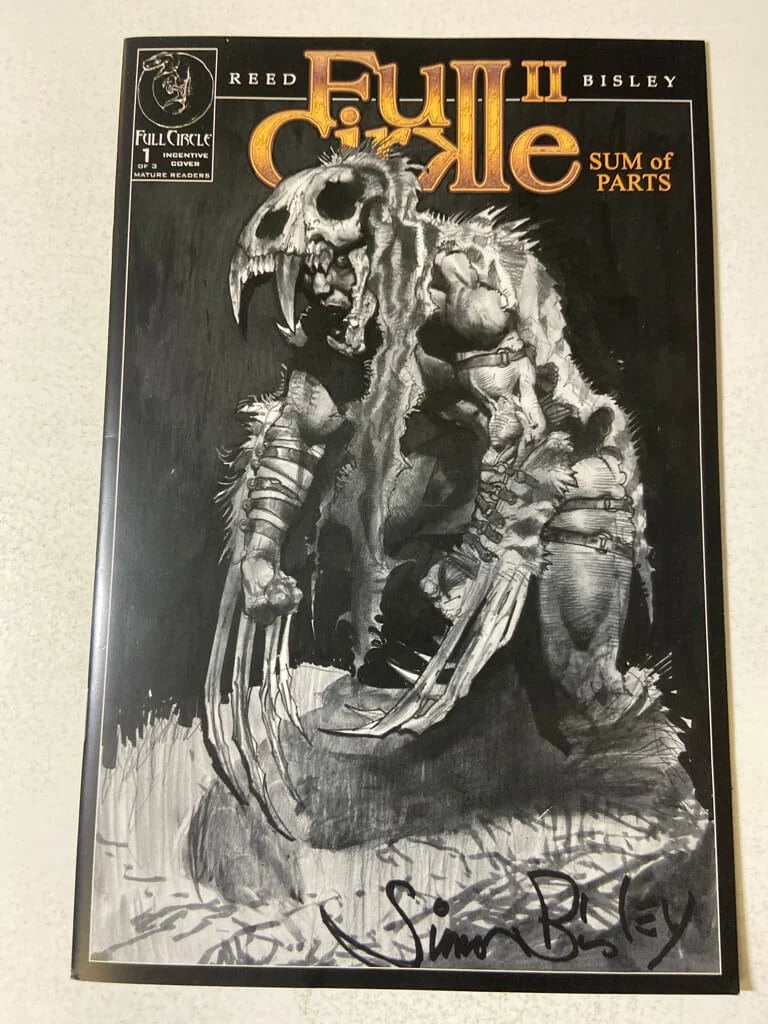 FULL CIRCLE II Sum of Parts #1 VF/NM 1:10 Simon Bisley Variant