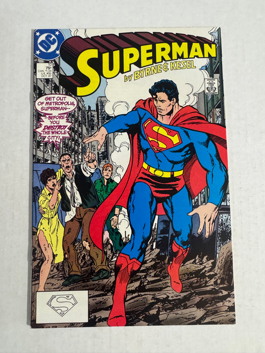 SUPERMAN #10 Vol 2  John Byrne Cover