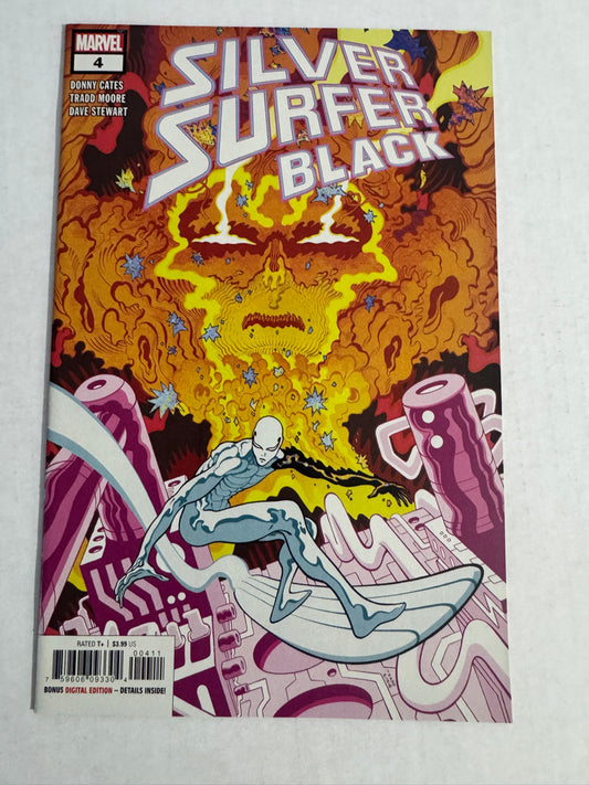 SILVER SURFER BLACK #4 NM Tradd Moore Cover