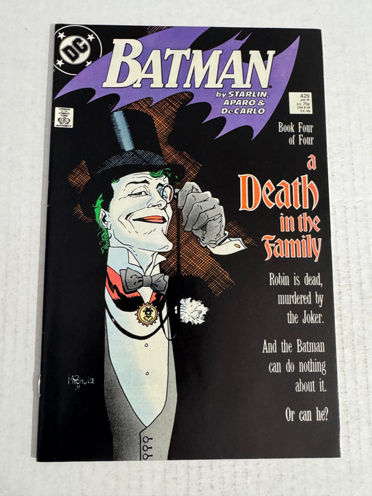 BATMAN #429 VF+ Mike Mignola Cover
