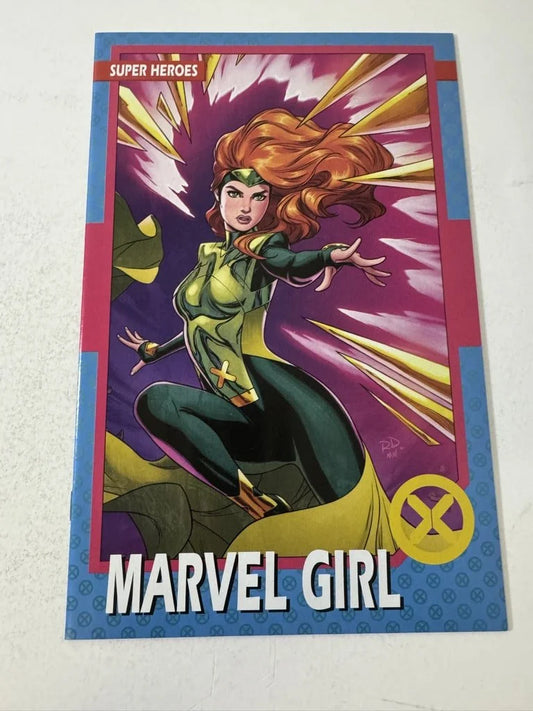 X-MEN #3 Vol 5 NM Dauterman Marvel Girl Trading Card Variant