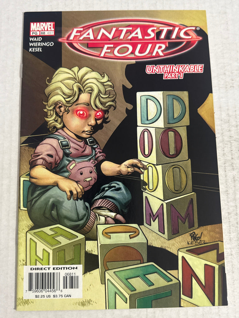 FANTASTIC FOUR #68 Vol 3 NM- Mike Wieringo Cover