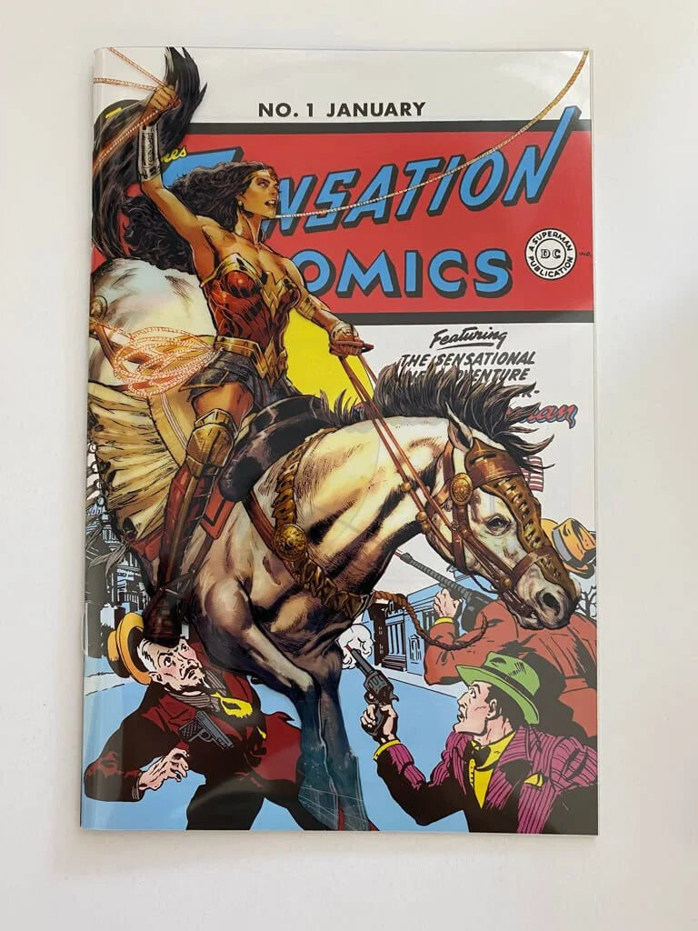 SENSATION COMICS #1 NM Phil Jimenez Fan Expo Acetate Variant